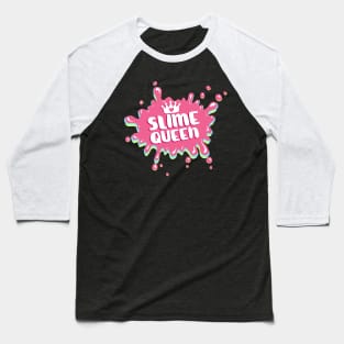 Slime Queen Splatter Baseball T-Shirt